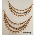 Stonework earring chain  image 0