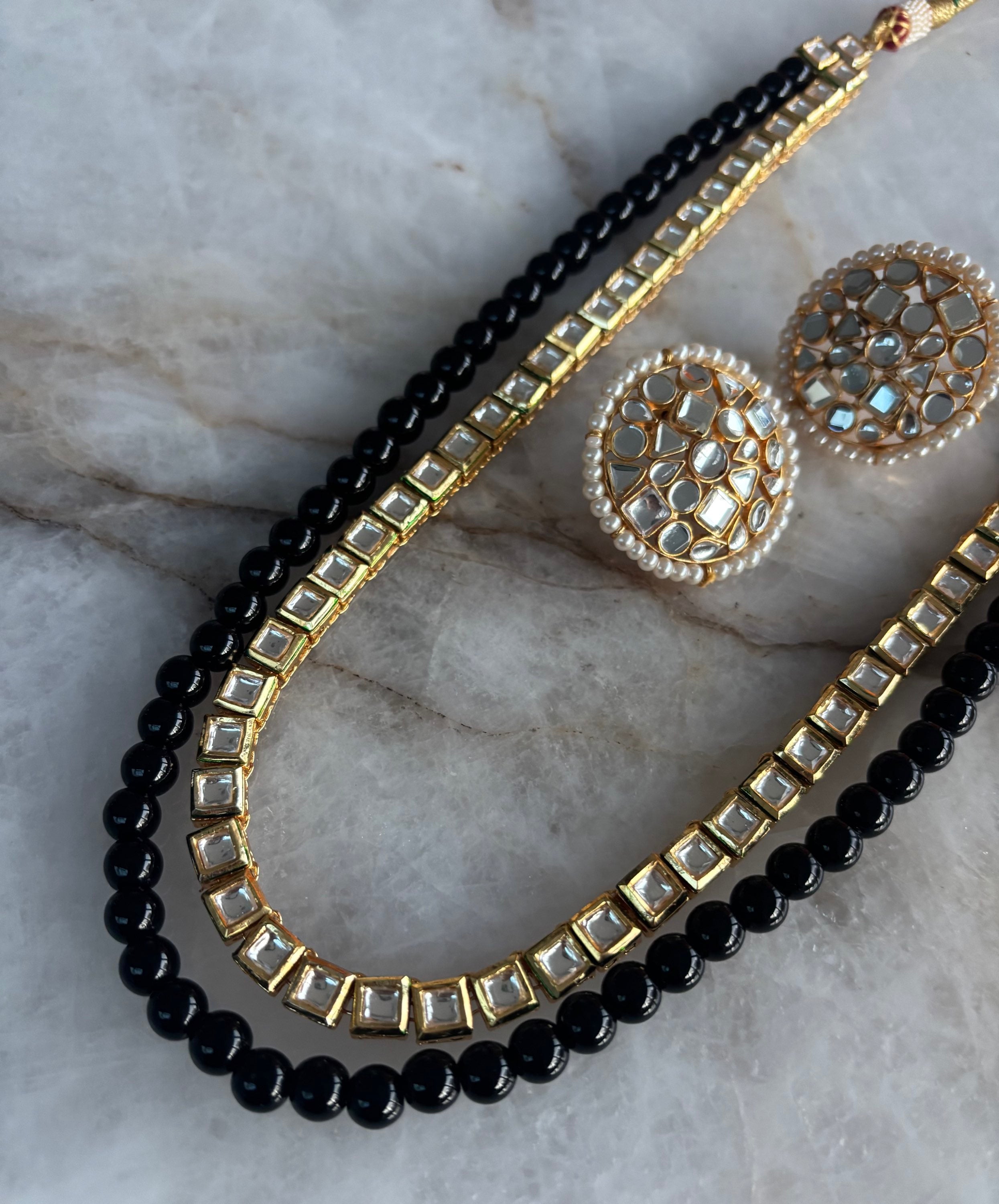 Kundan black  image 2
