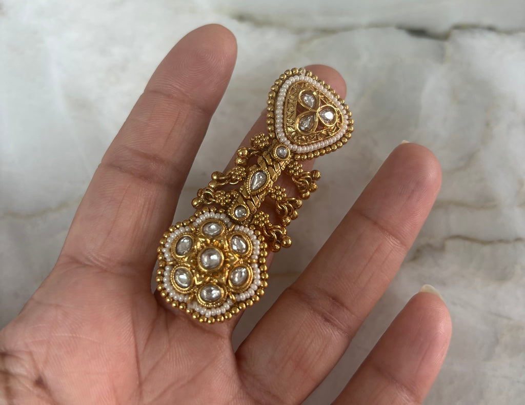 Kundan flower leaf  image 1