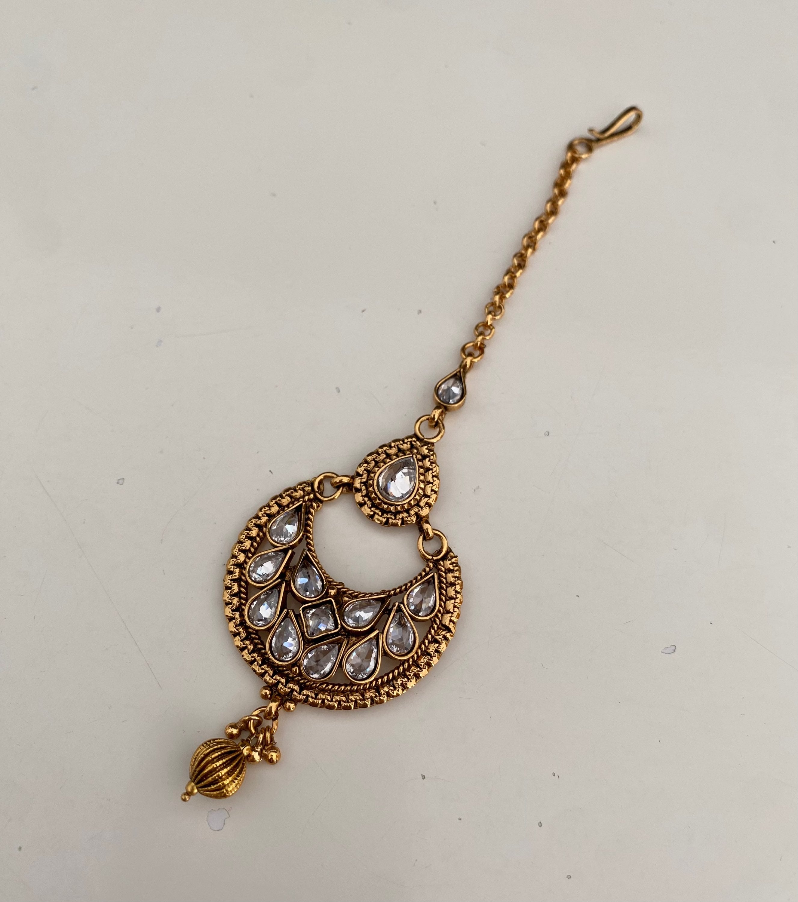 Medium stone work tikli  image 1