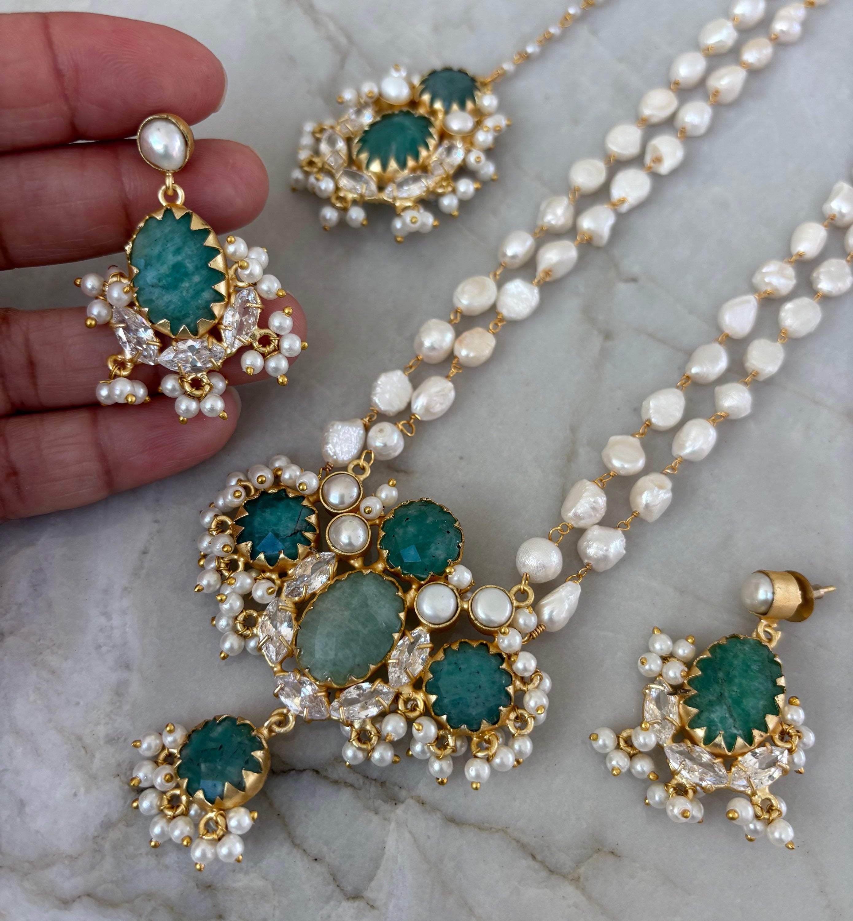 Double strand IH Amazonite  image 2