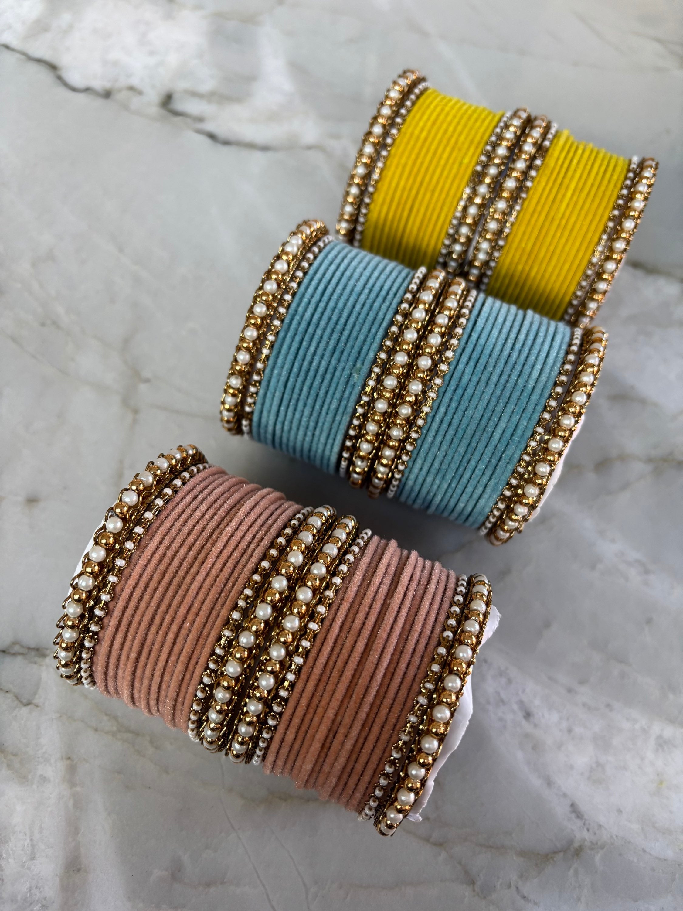 Velvet bangle set  image 1