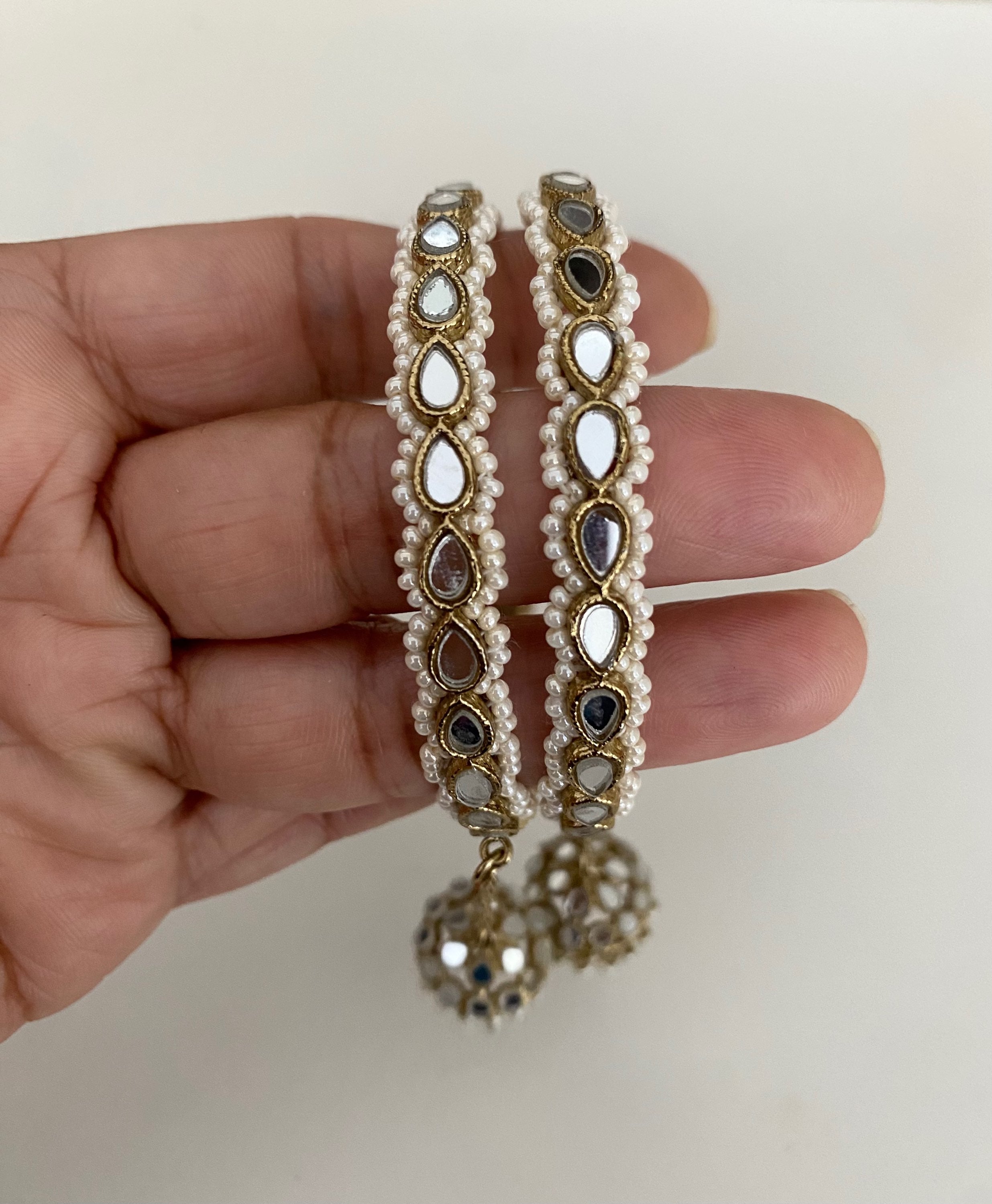 Mirror jhumki  image 0