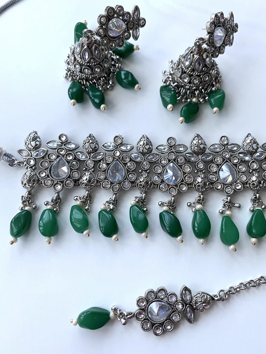 Tear drop choker set  image 1