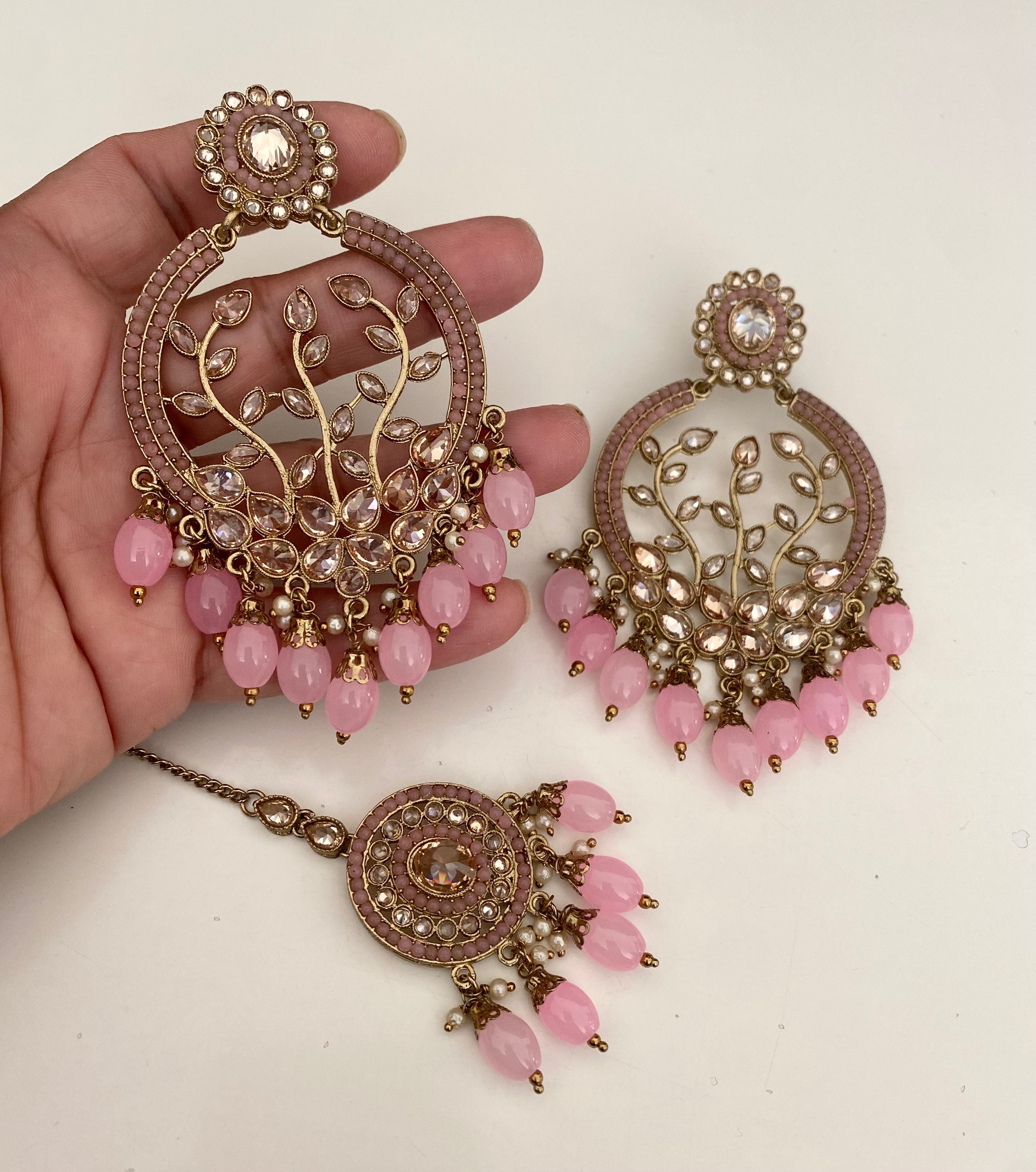 Ivy tikli and earring set  image 1