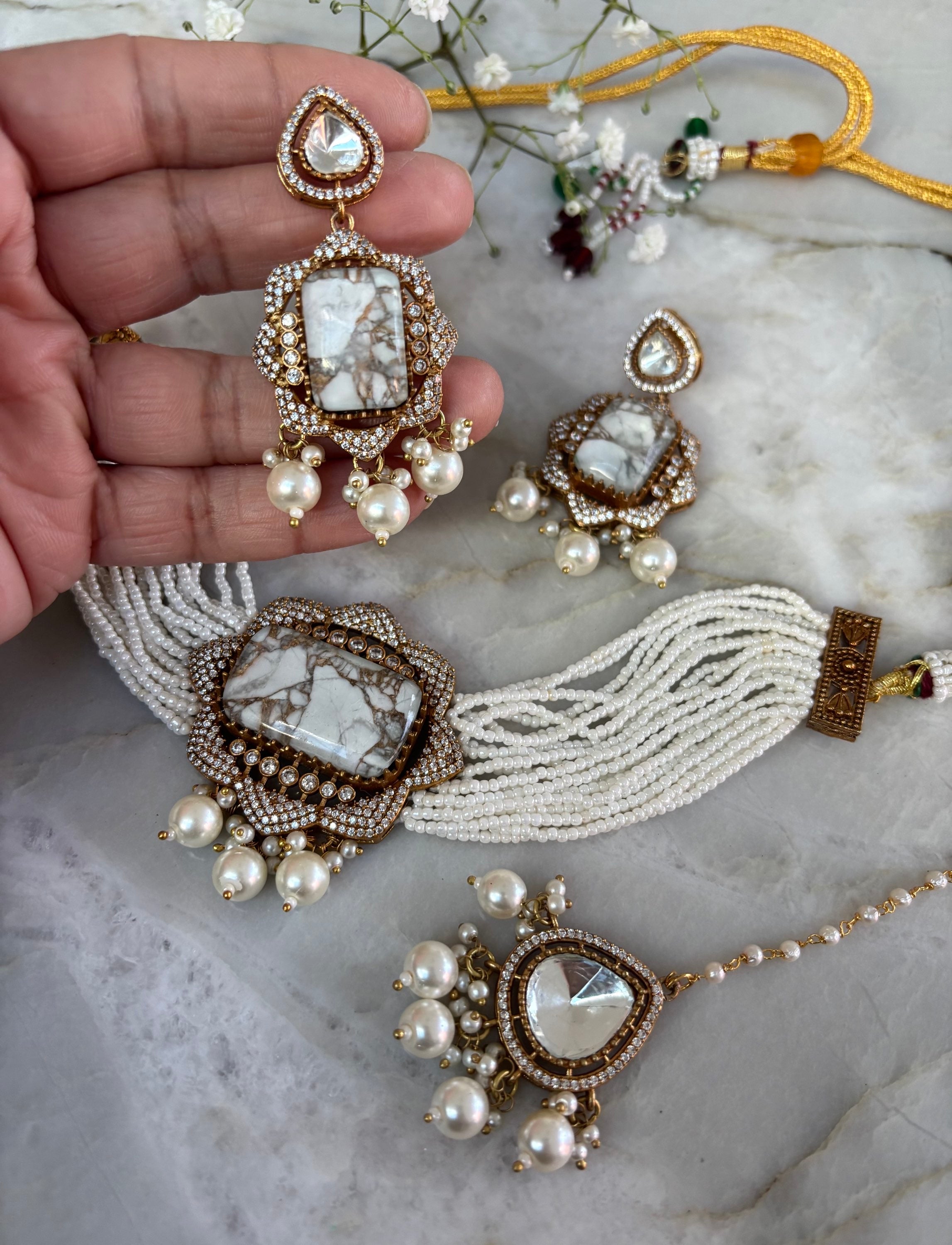 Marble choker  image 1
