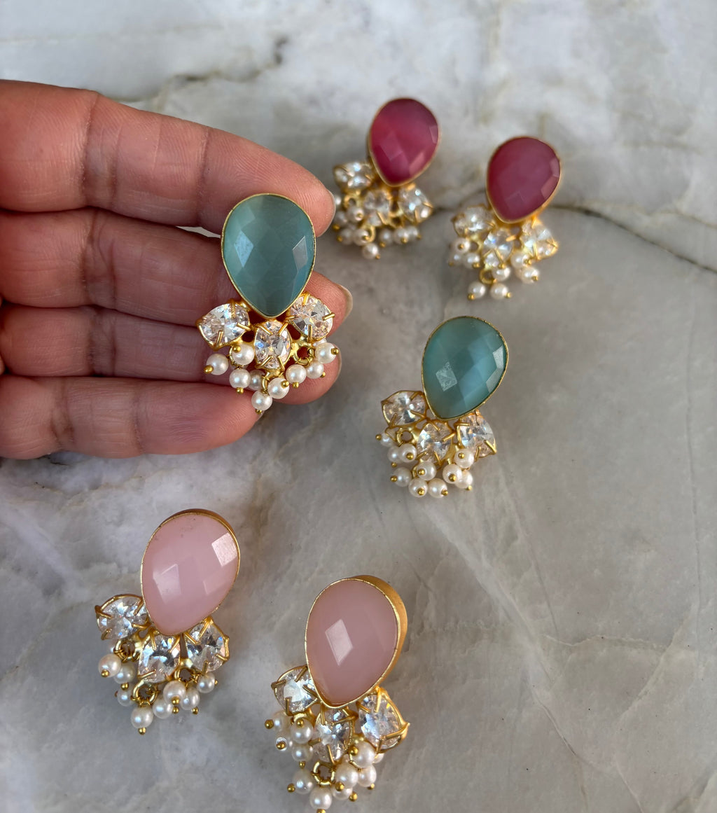 Precious stone earring  image 2