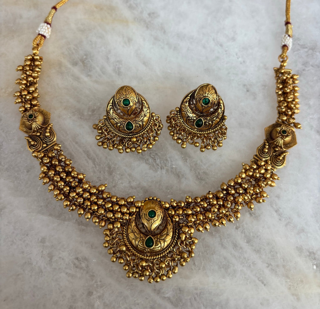 Chand flat set (green) - Ishy Haq