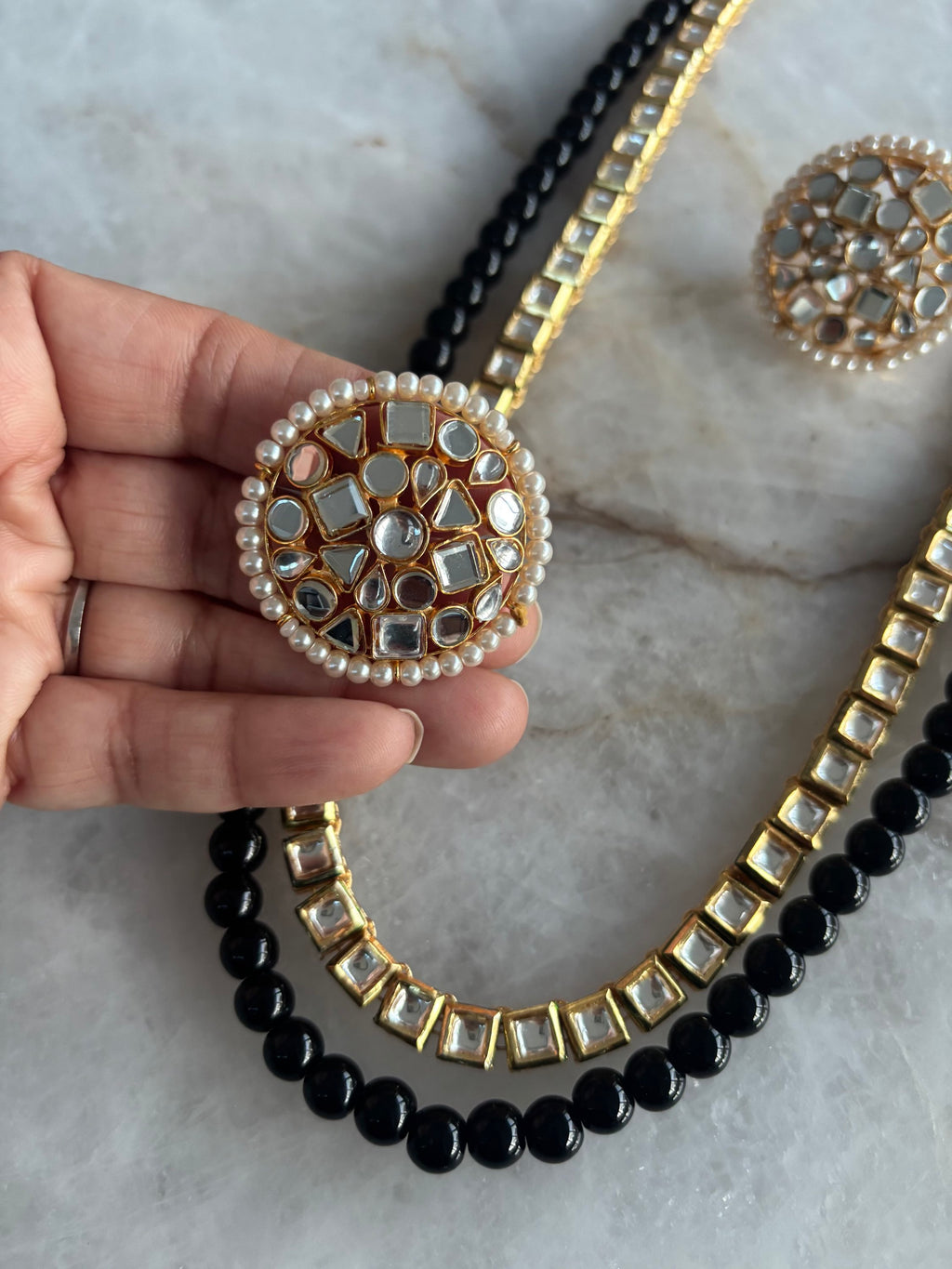 Kundan black  image 1
