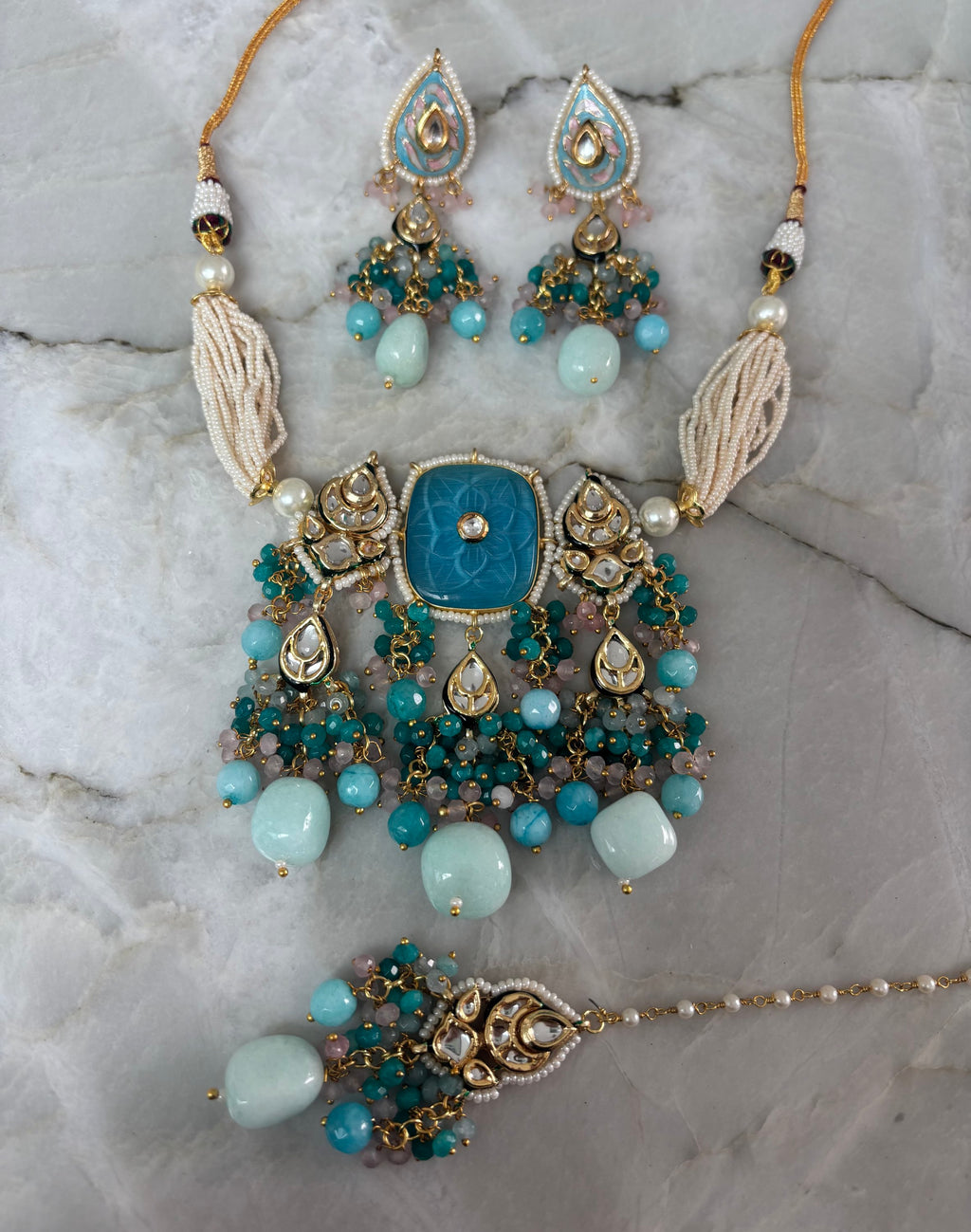 Sungai (turquoise/pastel blue) image 2