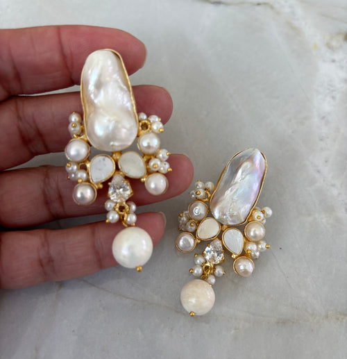 Baroque Pearl Earring  image 0