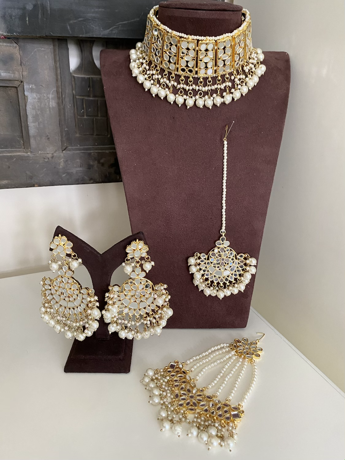Nura mirror choker set  image 3