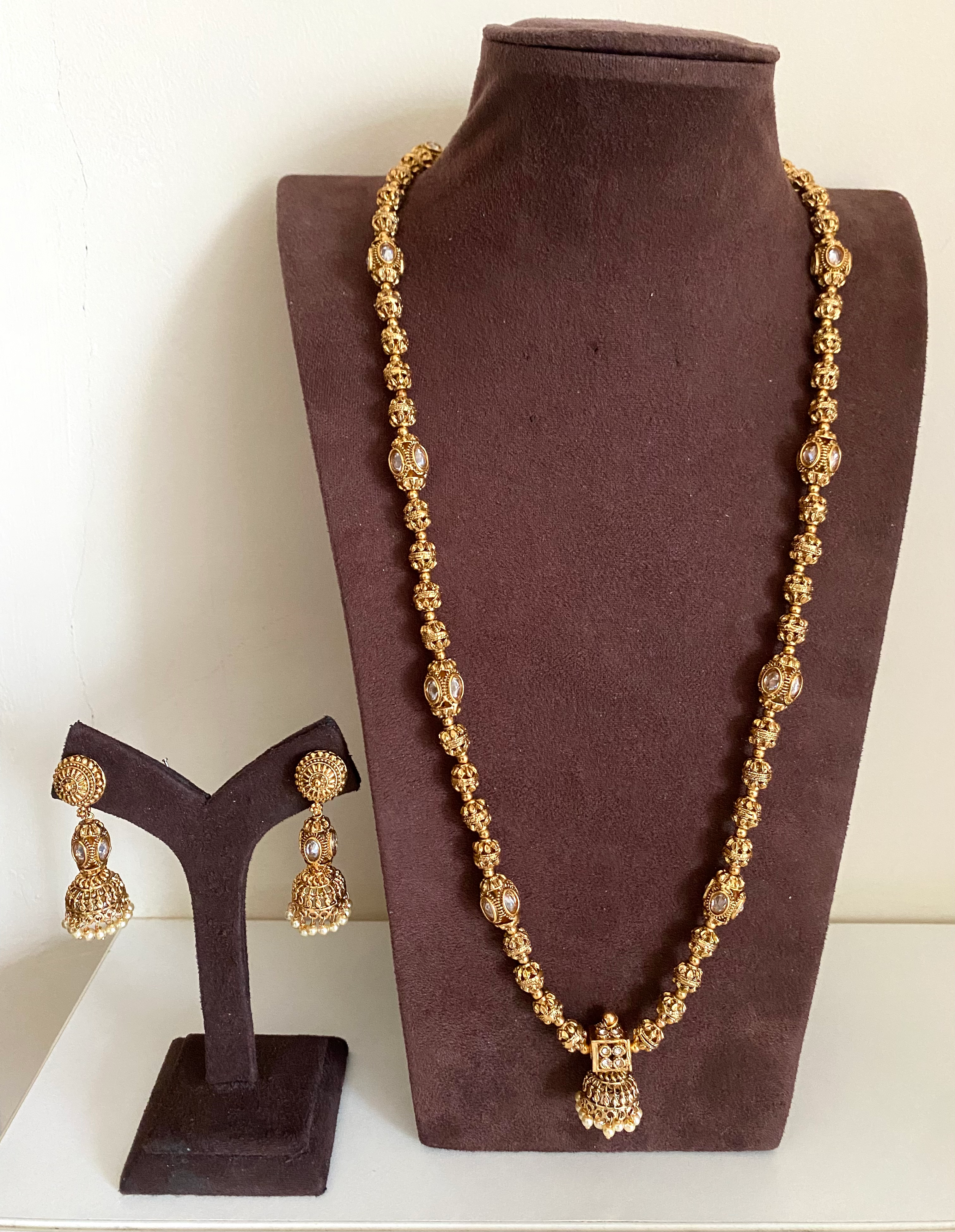 Dome single jhumka drop  image 3