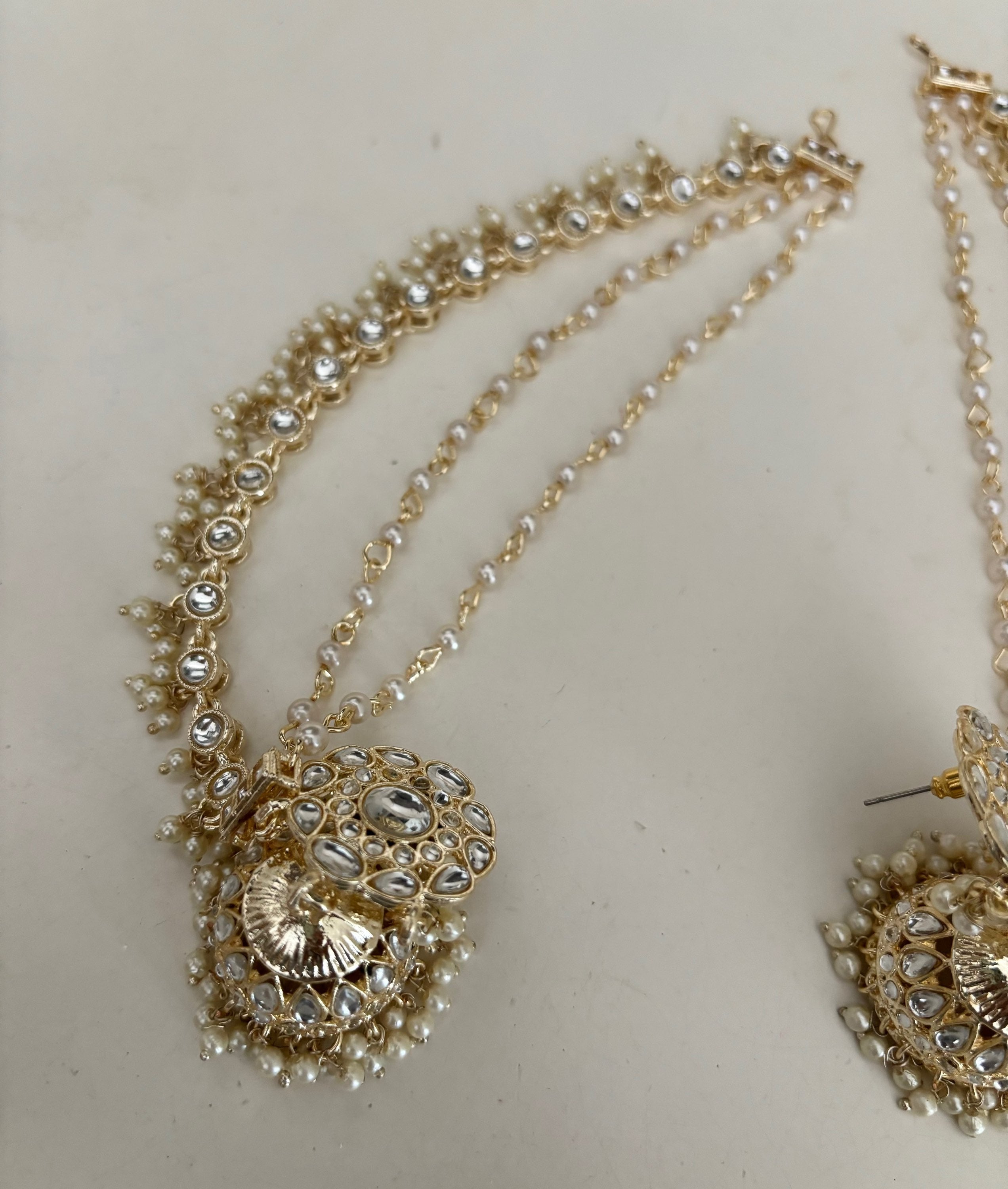 Tashan Jhumka/earring chain  image 4