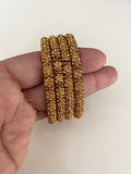 Floral bangle set of 4 image 0