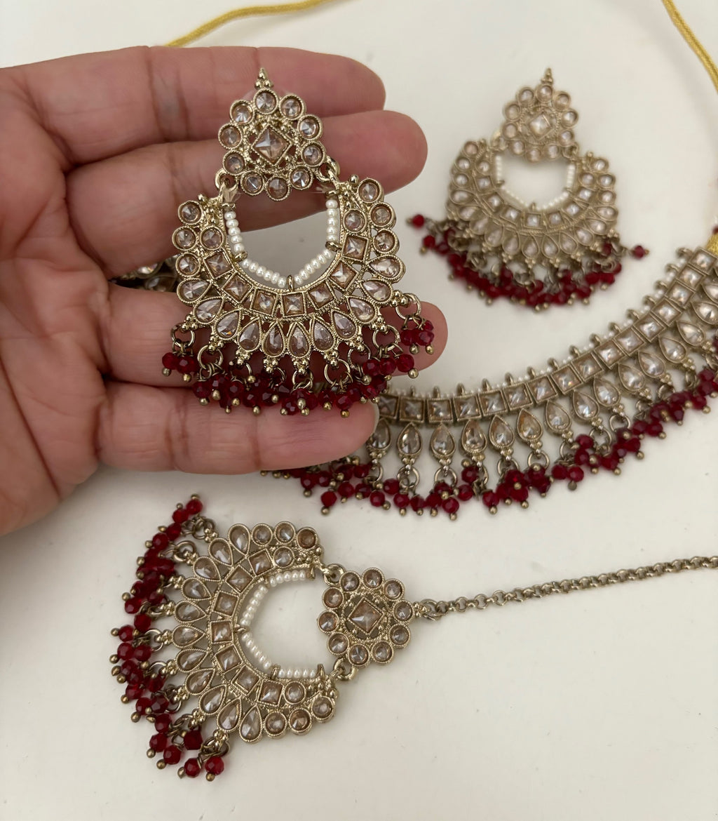 Charu maroon  image 1