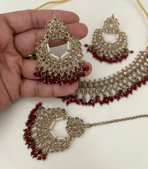 Charu maroon  image 1