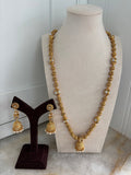 Dome single Jhumka drop (pearl) - Ishy Haq