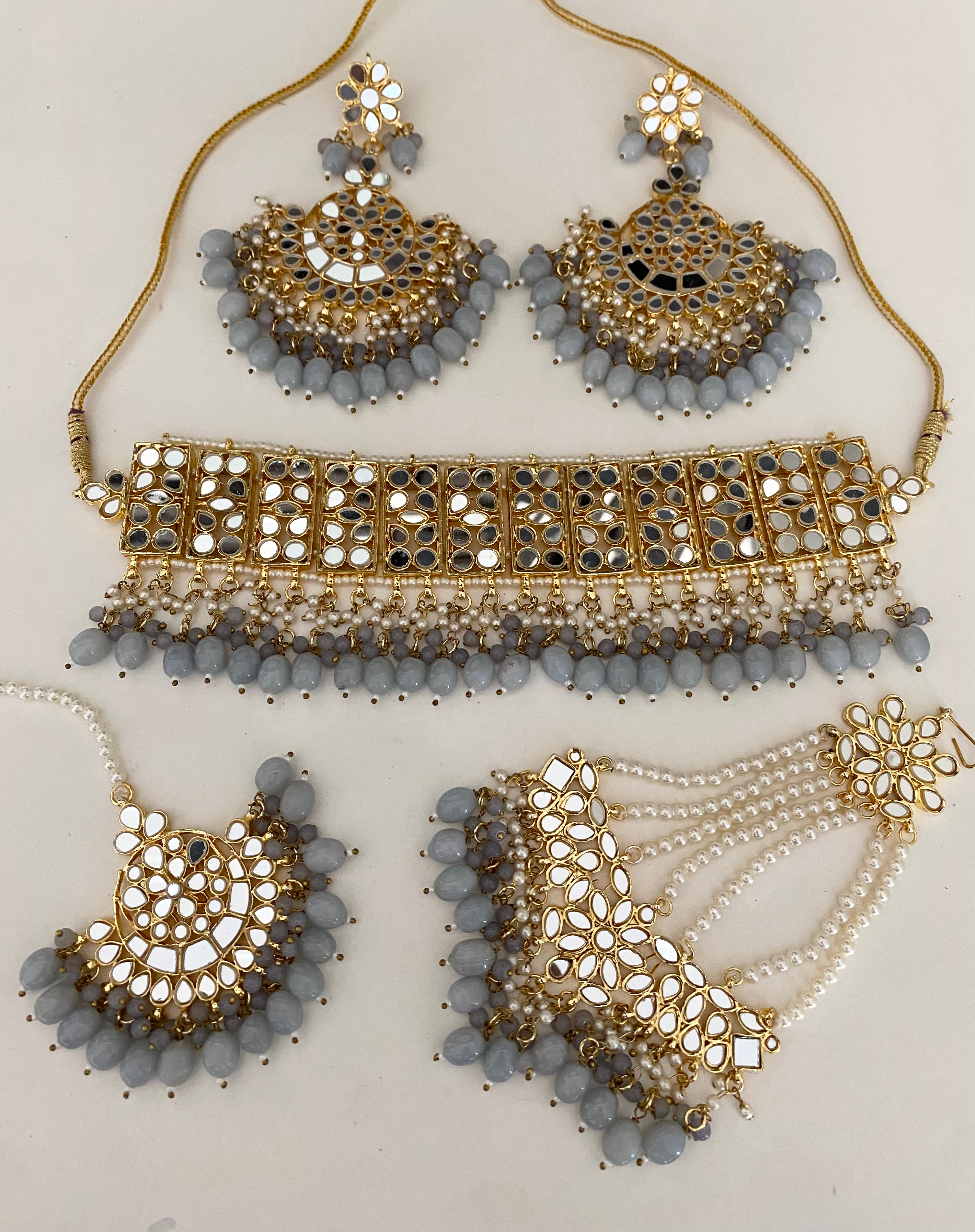 Nura Mirror choker set  image 0