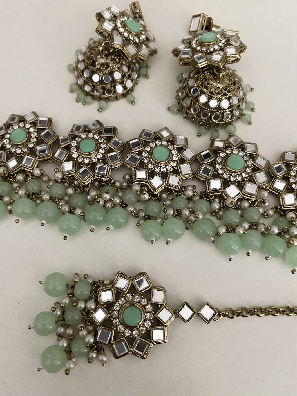 Ashwani mirror choker set image 3