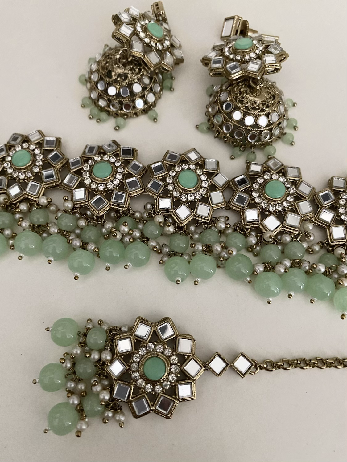 Ashwani mirror choker set image 3