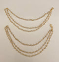 Pearl earring chains  image 0