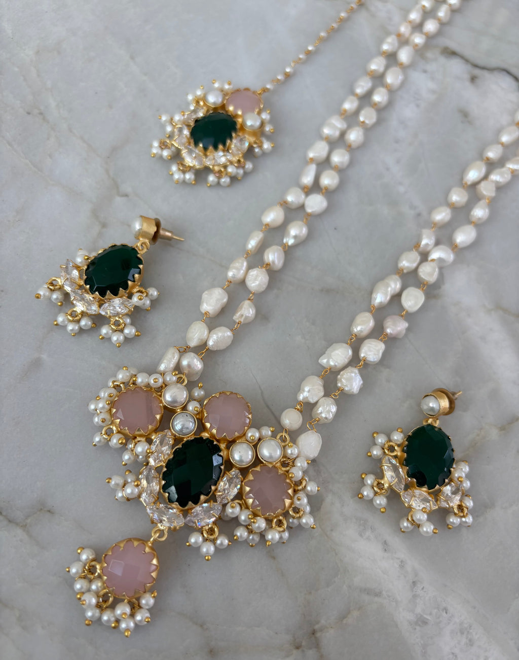 Double Strand IH Emerald.  image 4
