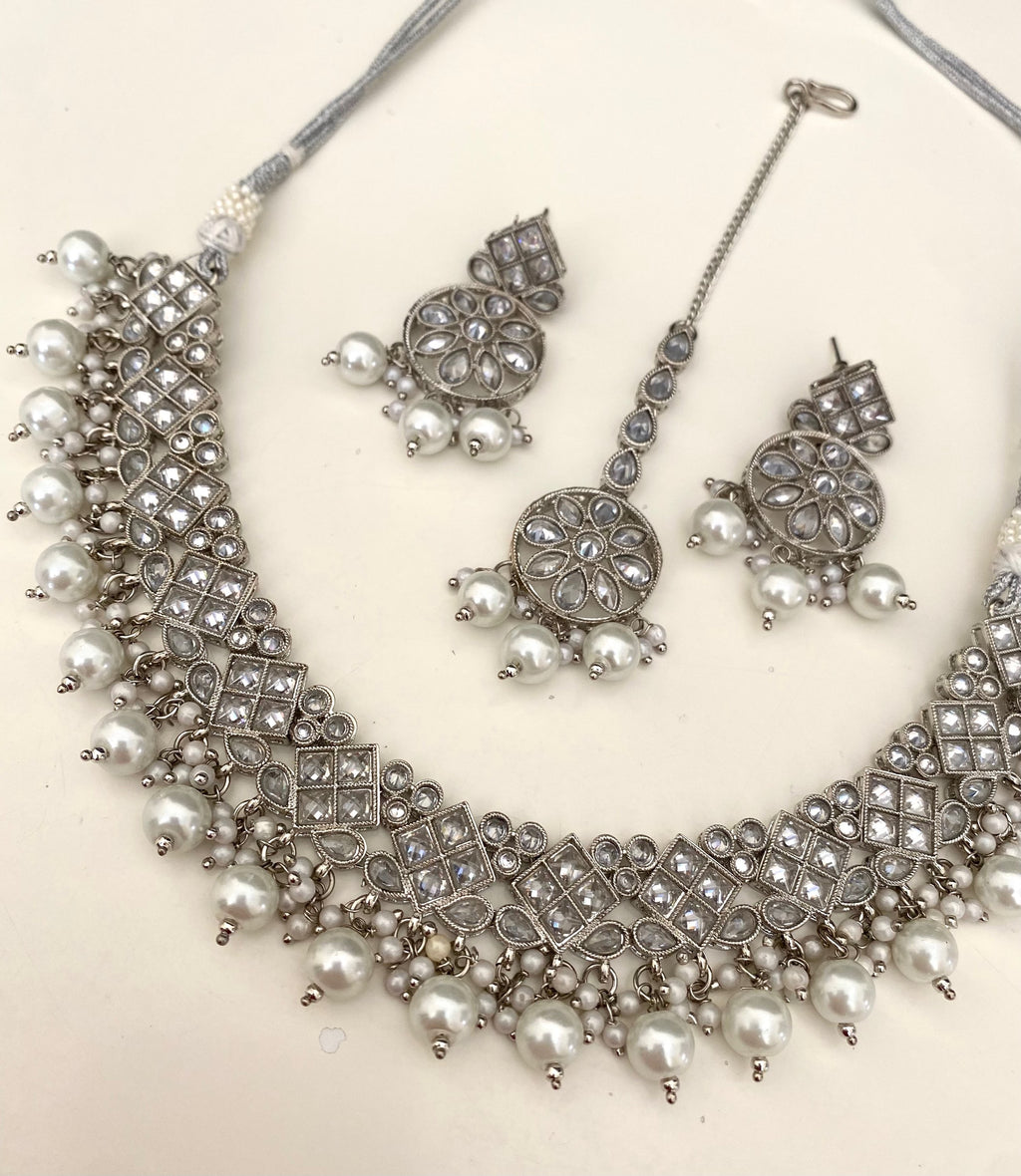 Marina silver flat set  image 3