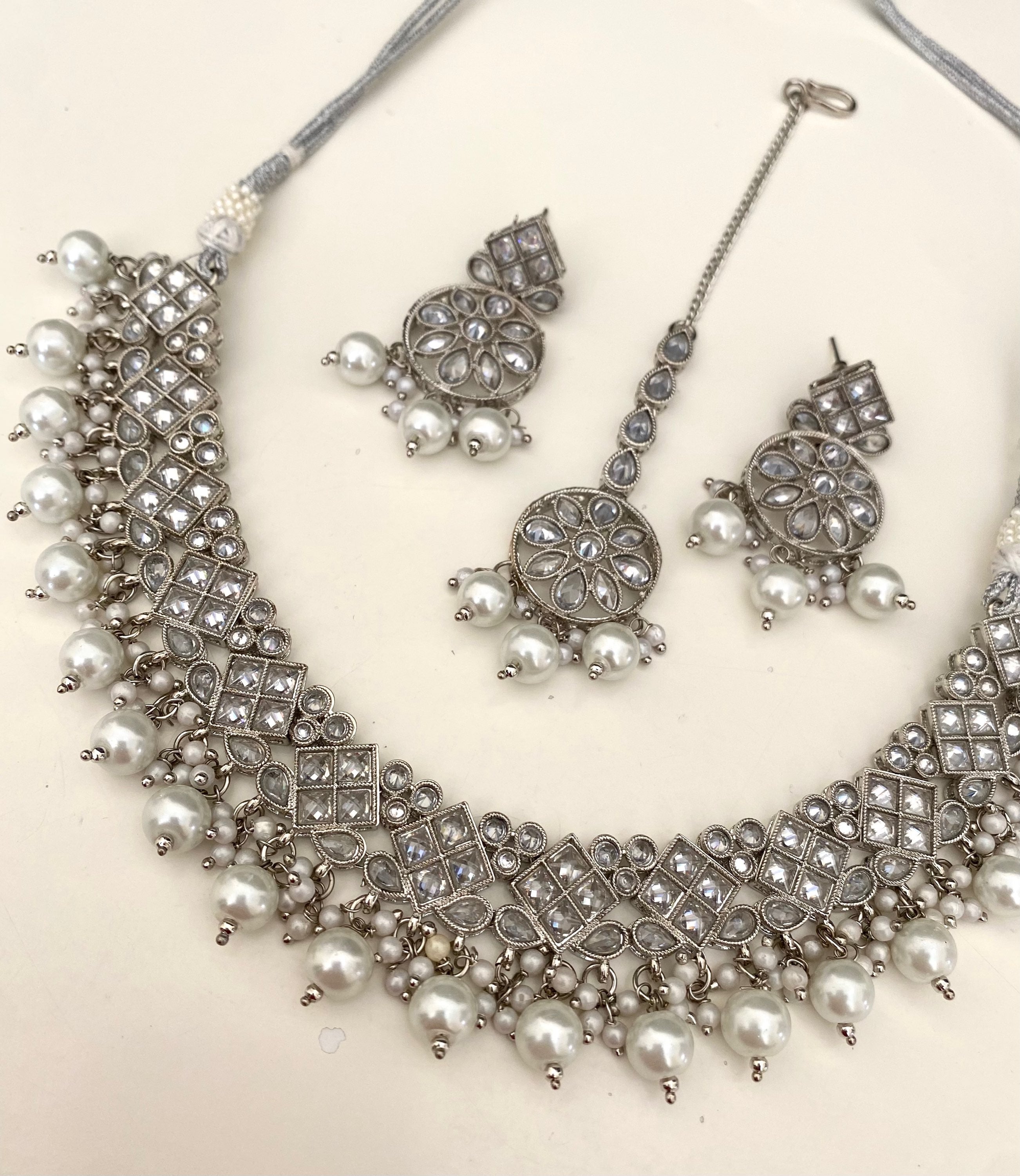 Marina silver flat set  image 3