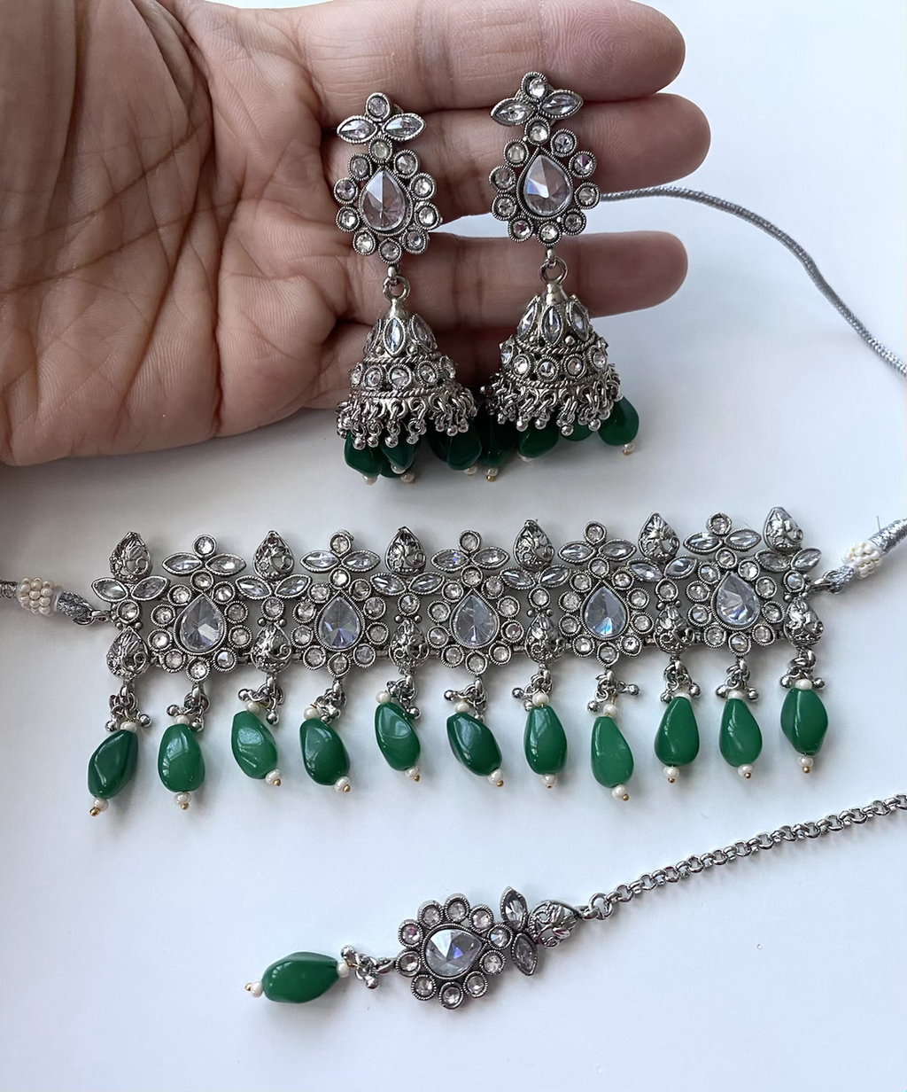 Tear drop choker set  image 0