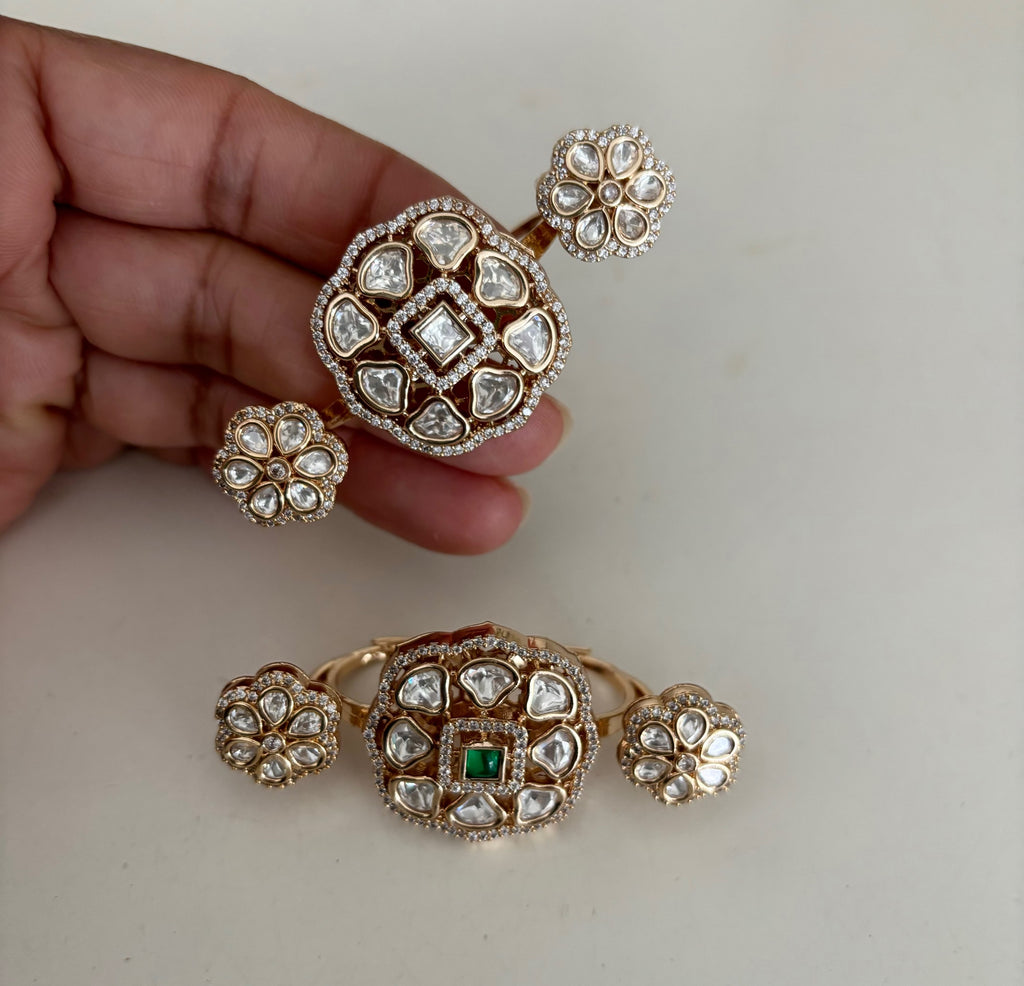 Kundan finger Ring  image 1