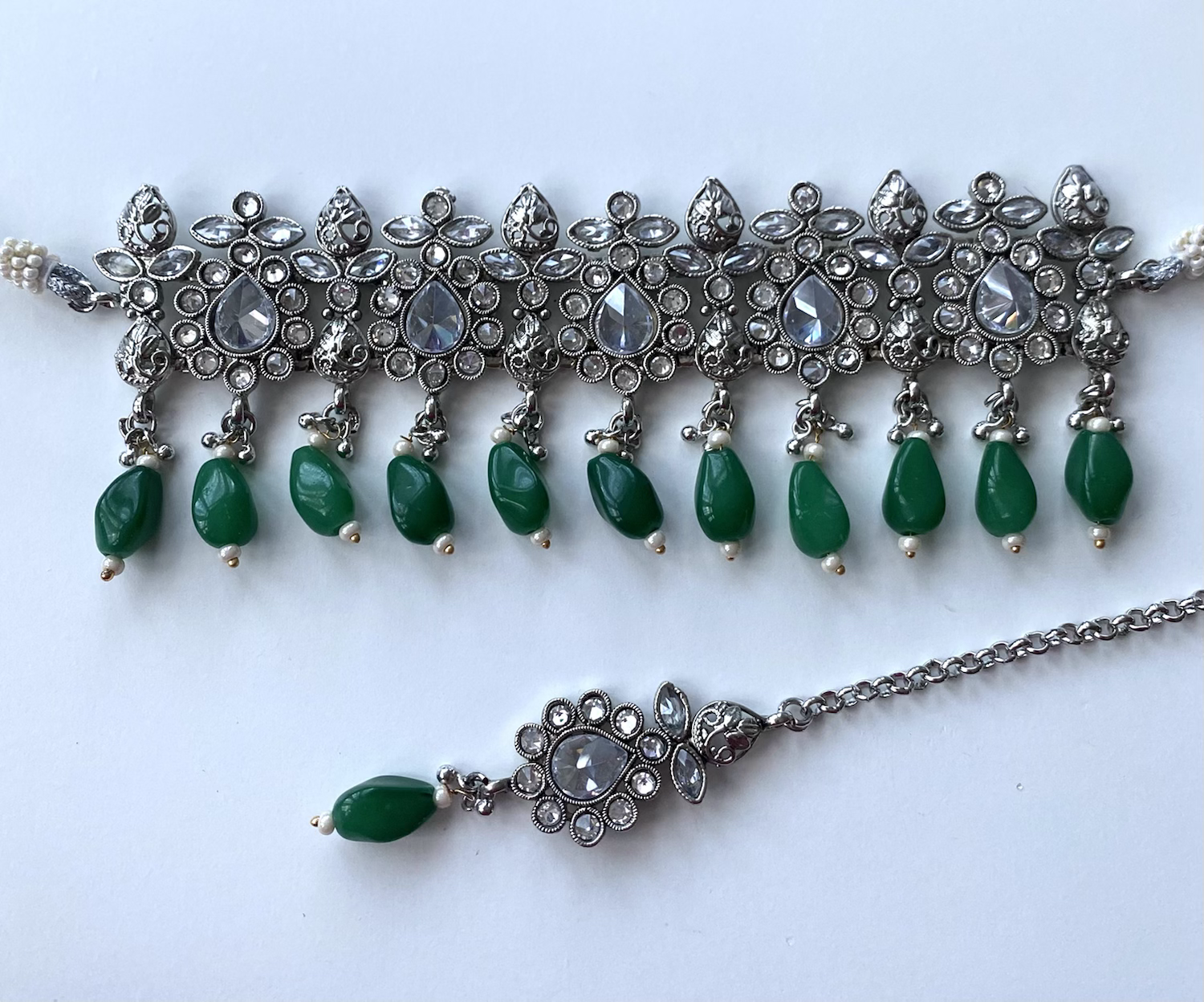Tear drop choker set  image 2