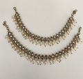 Tear drop earring chain image 0
