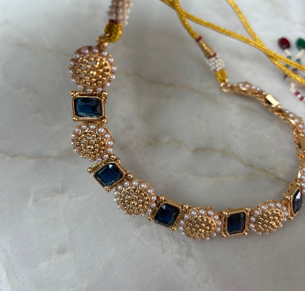 Deeba Sapphire colour  image 3