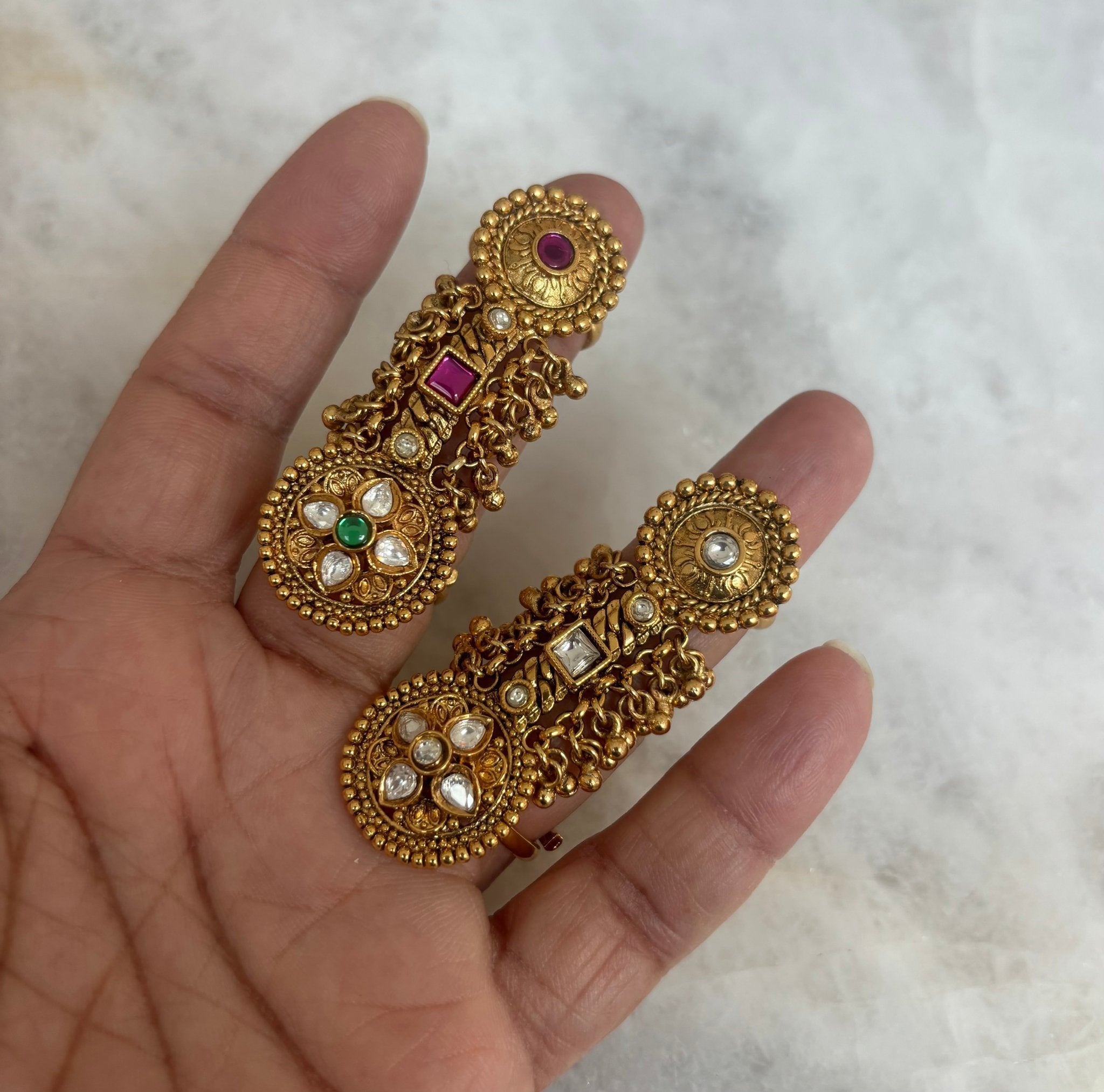 Kundan Daisy Ring - Ishy Haq