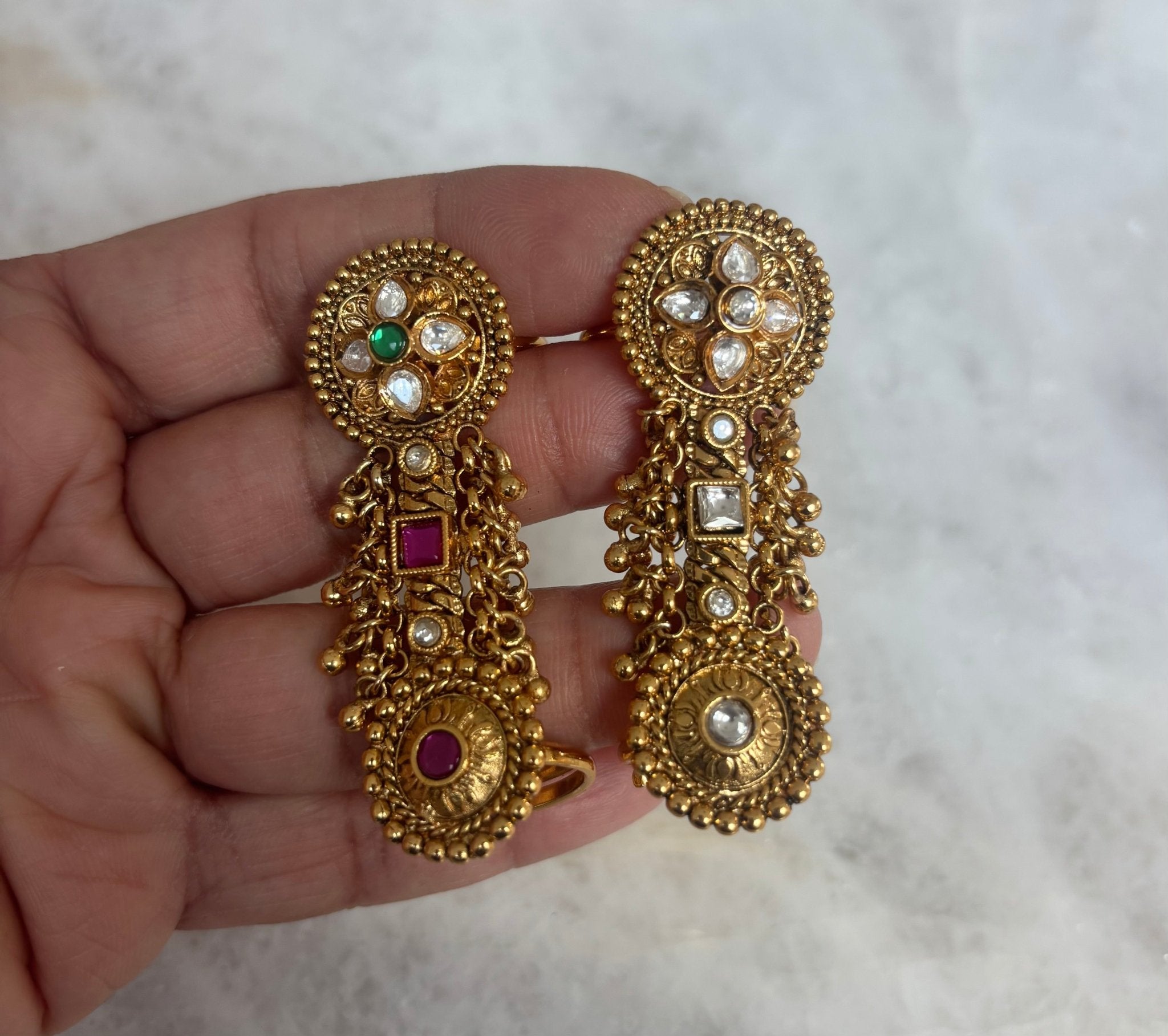 Kundan Daisy Ring - Ishy Haq