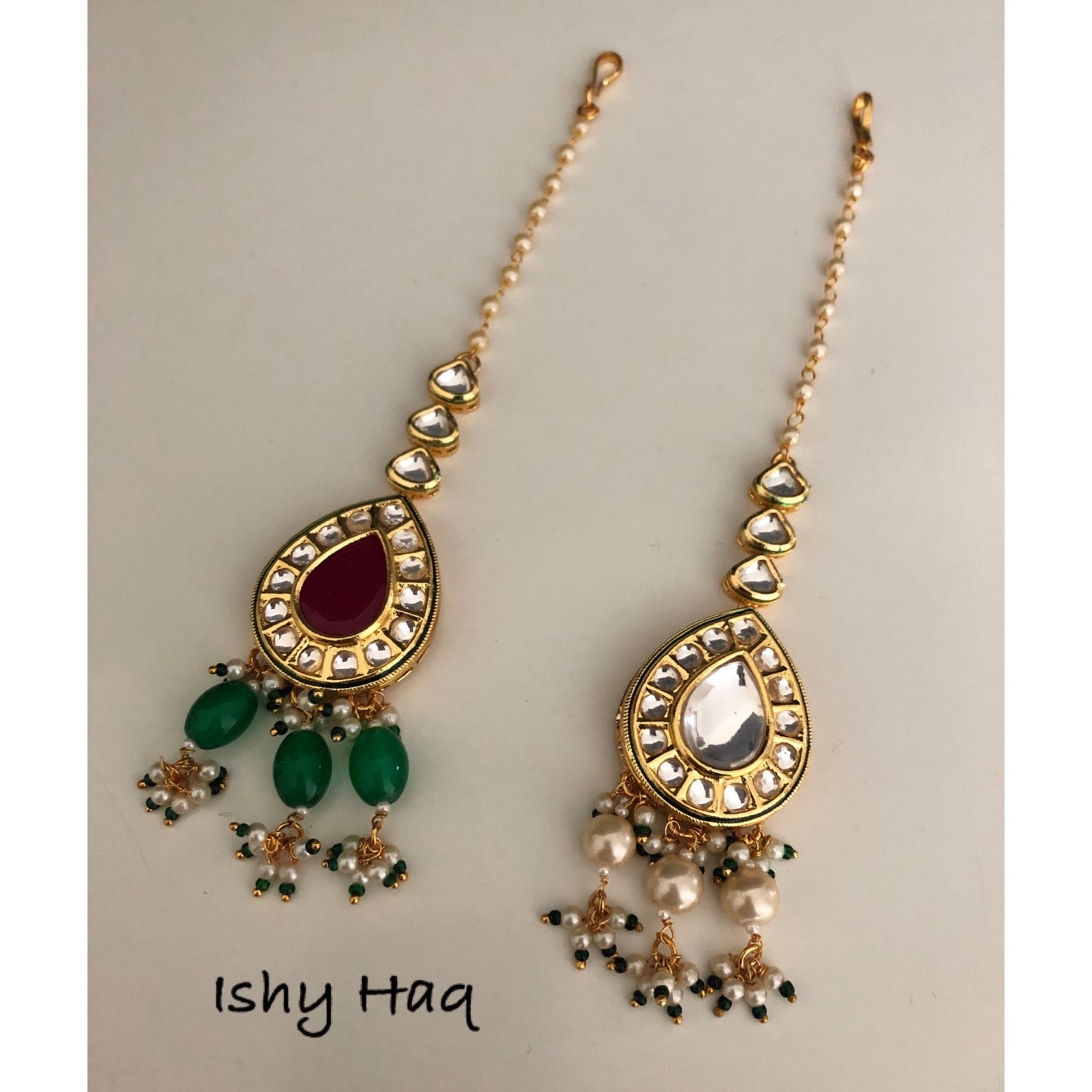 Kundan medium size tikli - Ishy Haq