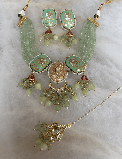 Kundan Pastel Mint - Ishy Haq