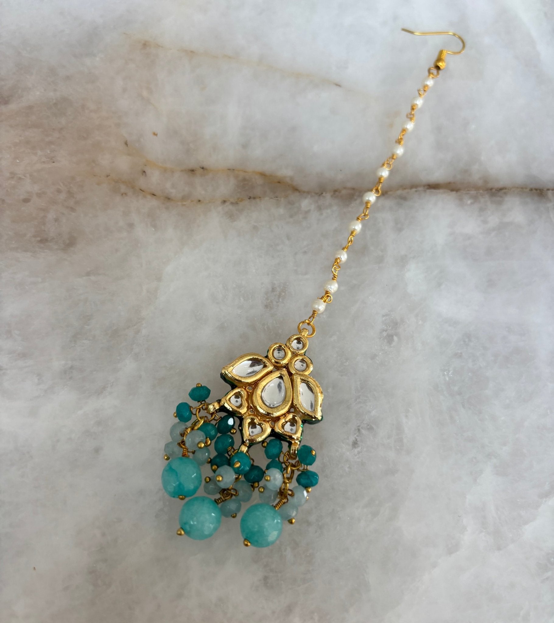 Kundan Sky blue - Ishy Haq
