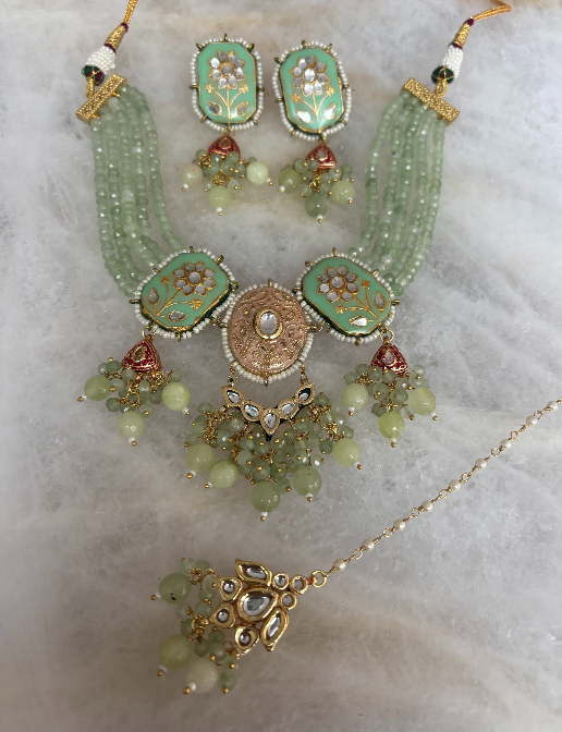 Kundan Pastel Mint