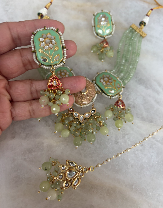 Kundan Pastel Mint