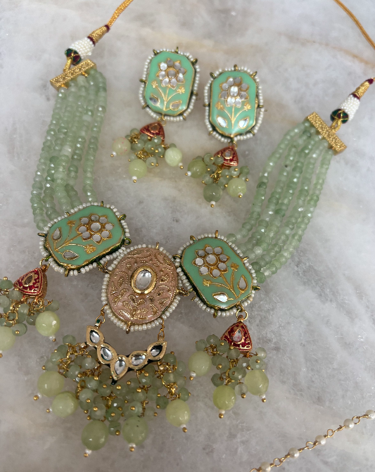 Kundan Pastel Mint