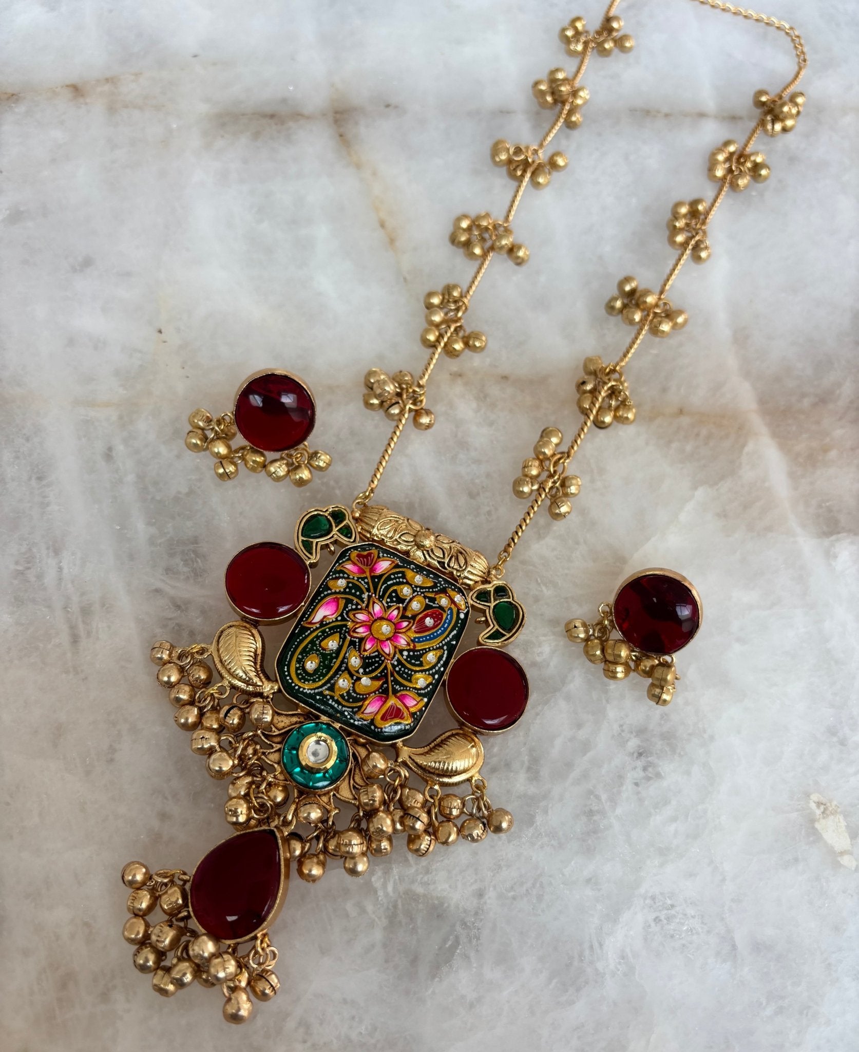 Mayuri Meena (wine colour) - Ishy Haq