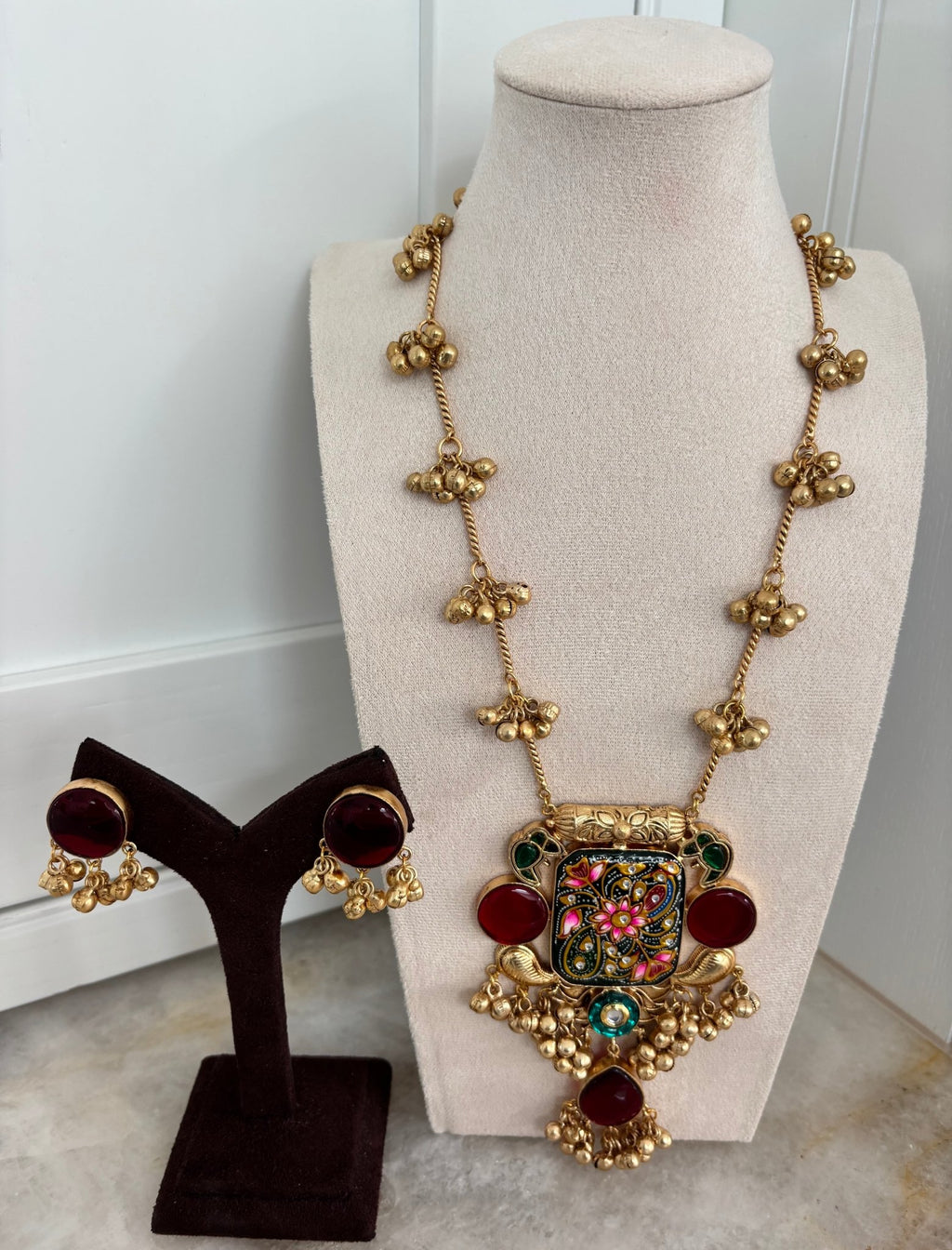 Mayuri Meena (wine colour) - Ishy Haq
