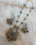 Mour long Mala set - Ishy Haq