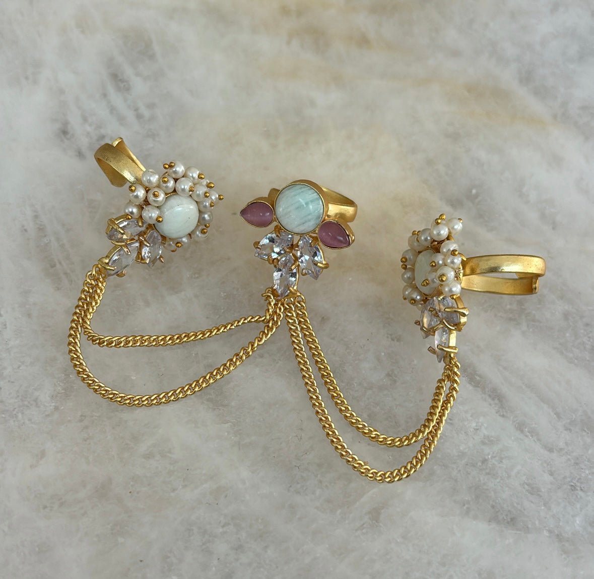 Precious triple ring (B) - Ishy Haq